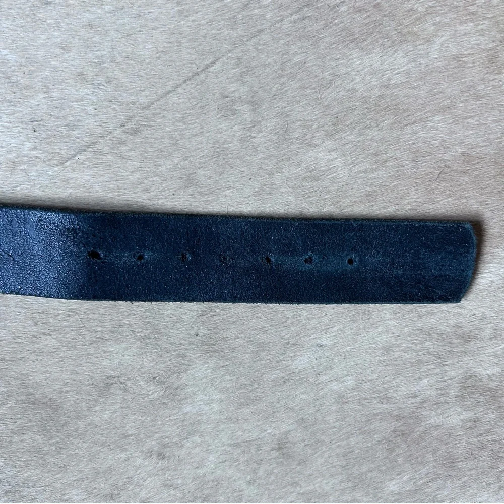 Guide Gear size 34 Black Tooled Leather Belt